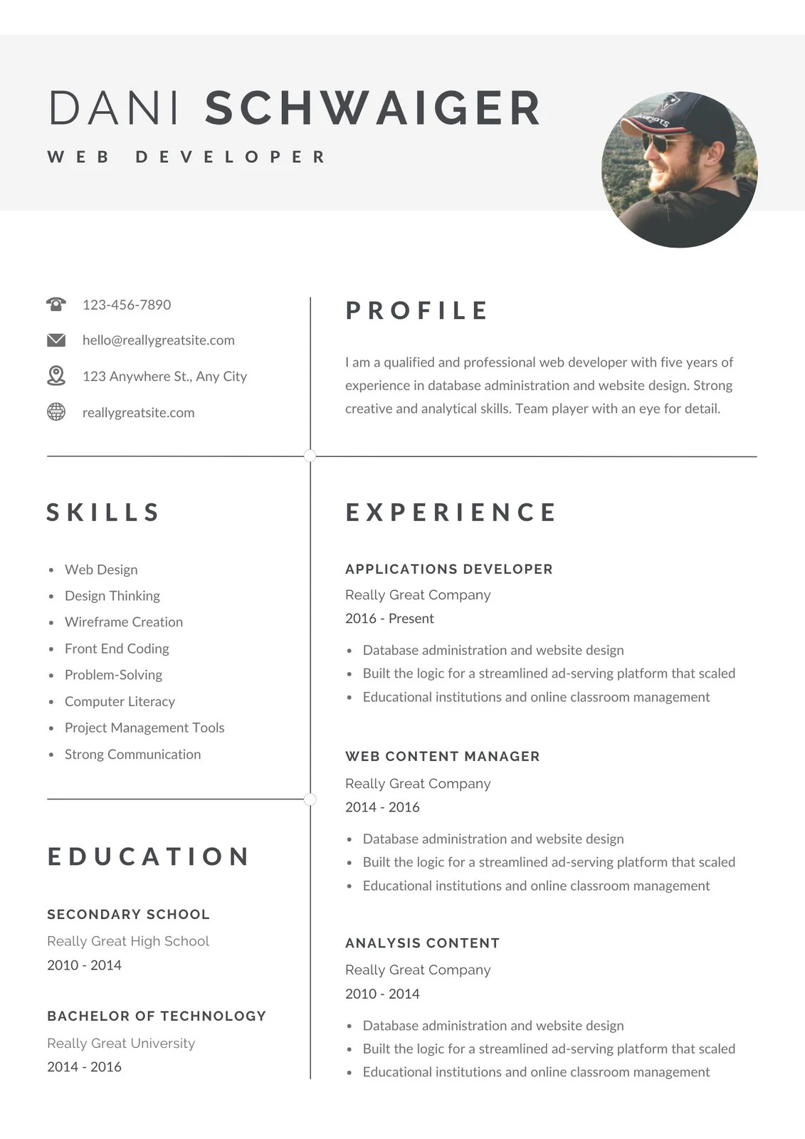 resume